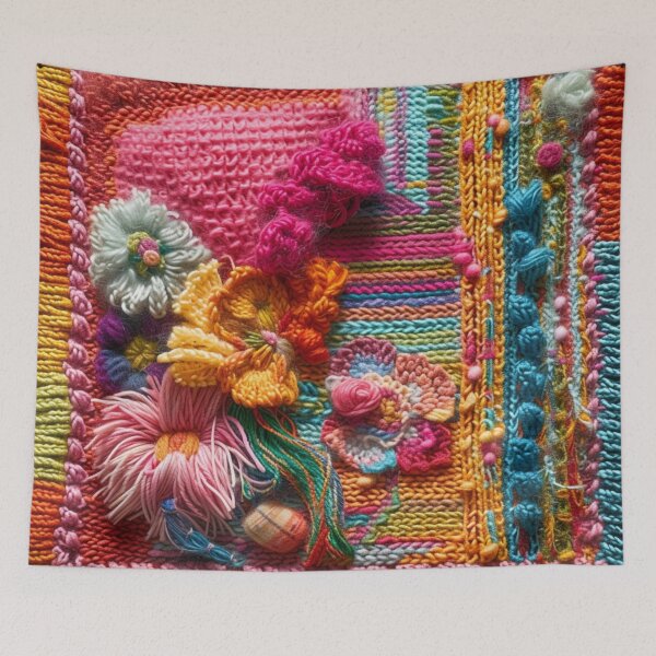 Item preview, Knit Art Freeform designed and sold by ANotiontoKnit.