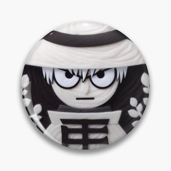 Item preview, Anime Character Black White designed and sold by GALUMARKET.