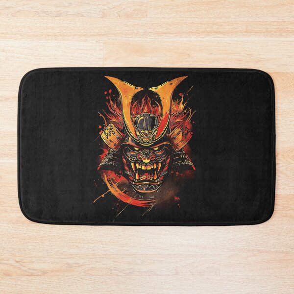 Item preview, Infernal Samurai Oni: Blazing Mask Artwork designed and sold by ShogunStyle.