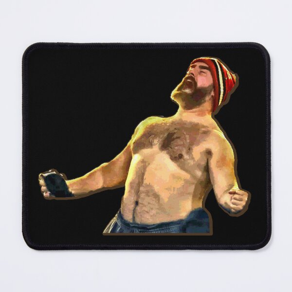 Item preview, Jason Kelce at Chiefs-Bills game designed and sold by Signs for Dark Times.