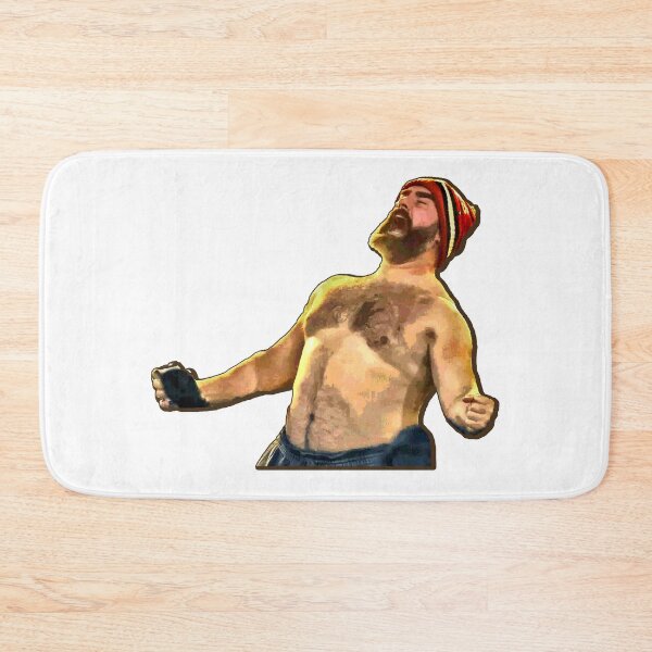 Item preview, Jason Kelce at Chiefs-Bills game designed and sold by Signs for Dark Times.