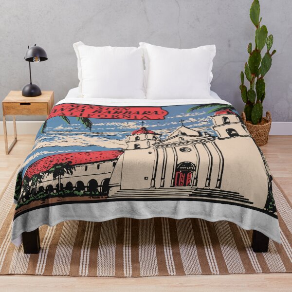Item preview, Mission Santa Barbara Decal Design designed and sold by Decal Mania.