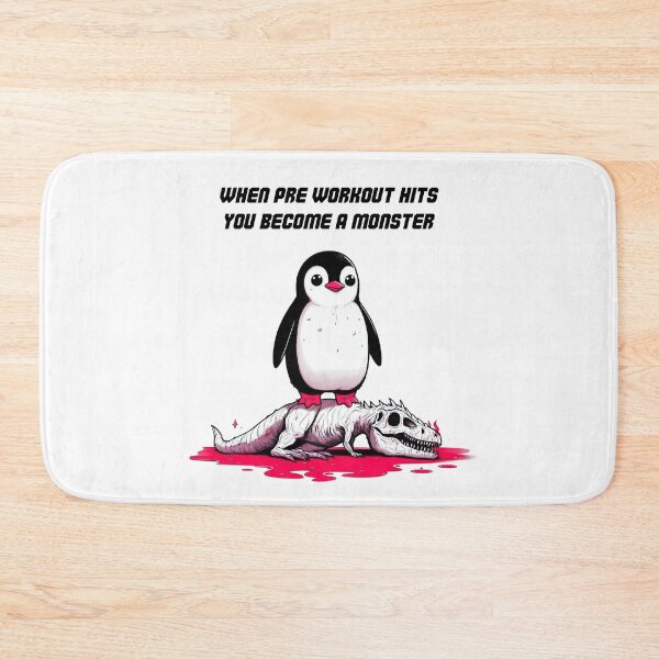 Item preview, When Pre Workout Hits: Penguin designed and sold by LemuellTrends.