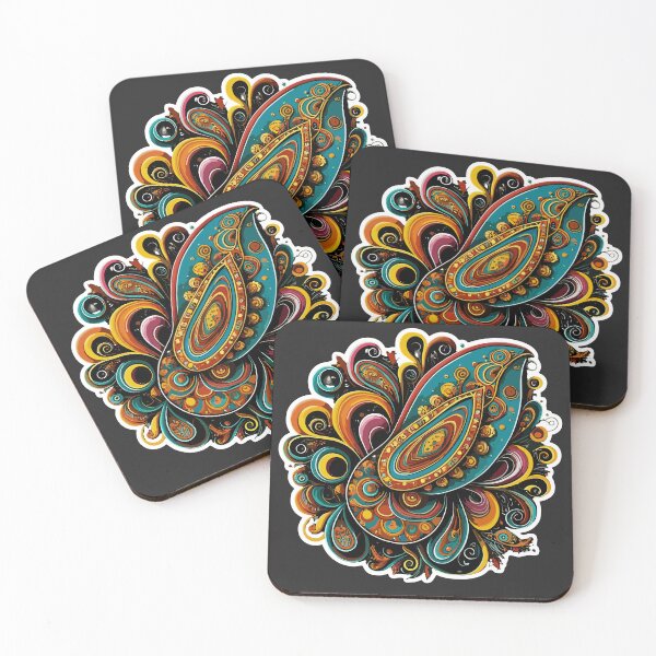 Item preview, Paisley Colors of Elegance  designed and sold by PopezBiz.
