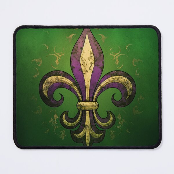 Item preview, Fleur De Lis | Golden Green Celebration designed and sold by W Designs.
