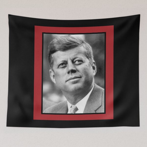 Item preview, JFK LOOKING UP RED designed and sold by PatriotCat.