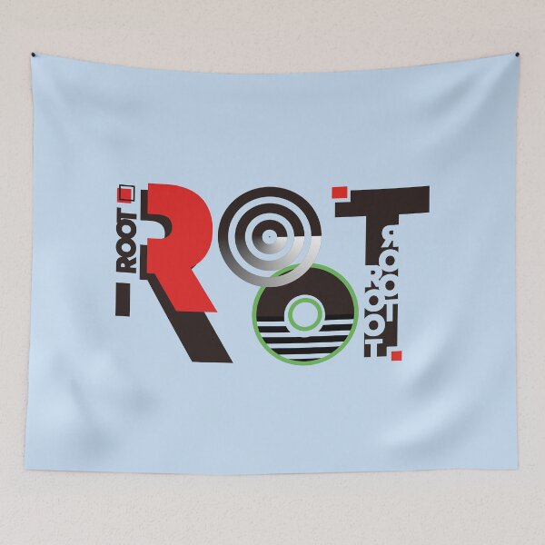 Item preview, ROOT, typographic design. designed and sold by hojeong-art.