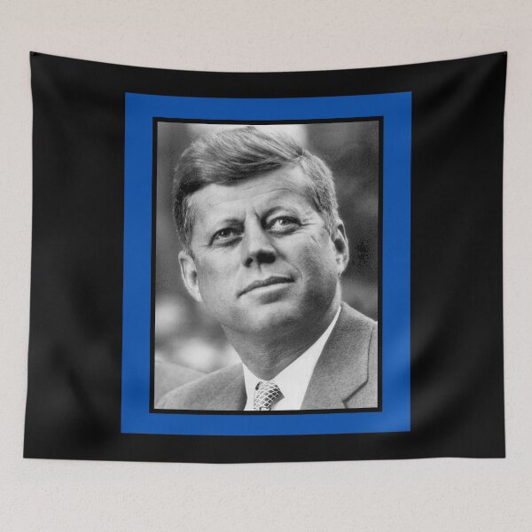 Item preview, JFK LOOKING UP BLUE designed and sold by PatriotCat.
