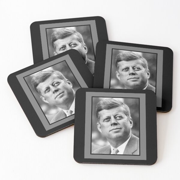 Item preview, JFK LOOKING UP GREY designed and sold by PatriotCat.