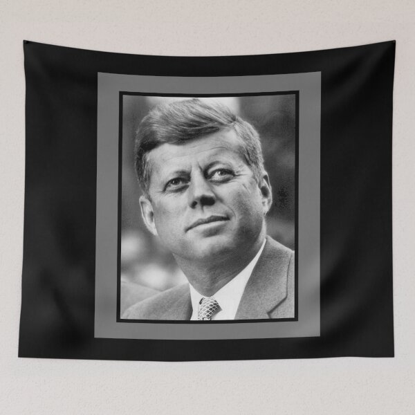 Item preview, JFK LOOKING UP GREY designed and sold by PatriotCat.