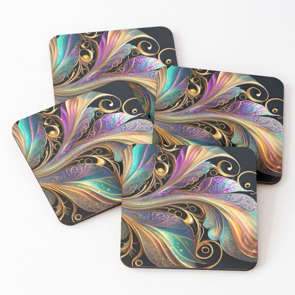 Item preview, art noveau leaf designed and sold by Foxlindesigns.