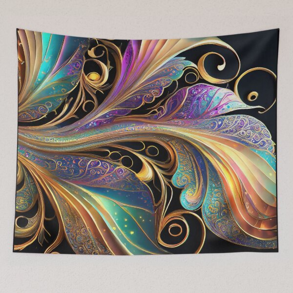 Item preview, art noveau leaf designed and sold by Foxlindesigns.