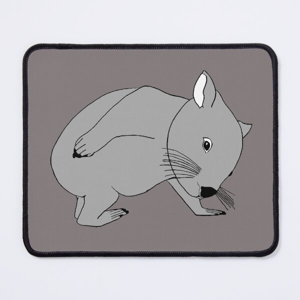 Item preview, Wombat with an Itch designed and sold by topologydesign.