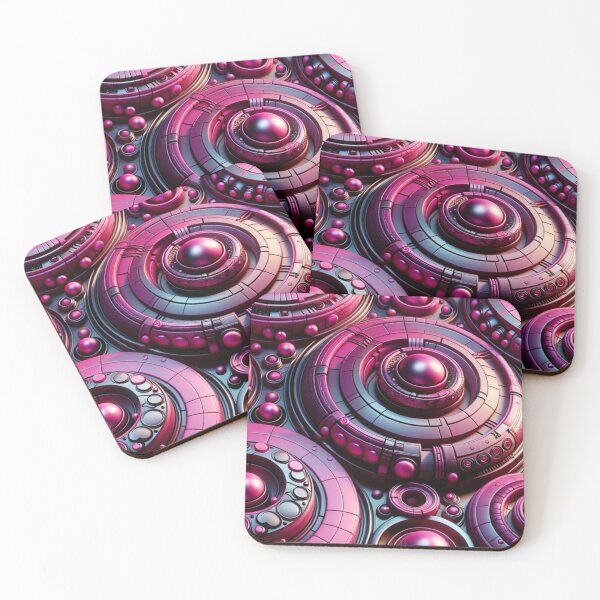Item preview, Abstract Mechanical Artistry Pink Design Volume 3 designed and sold by mymagicstoreus.