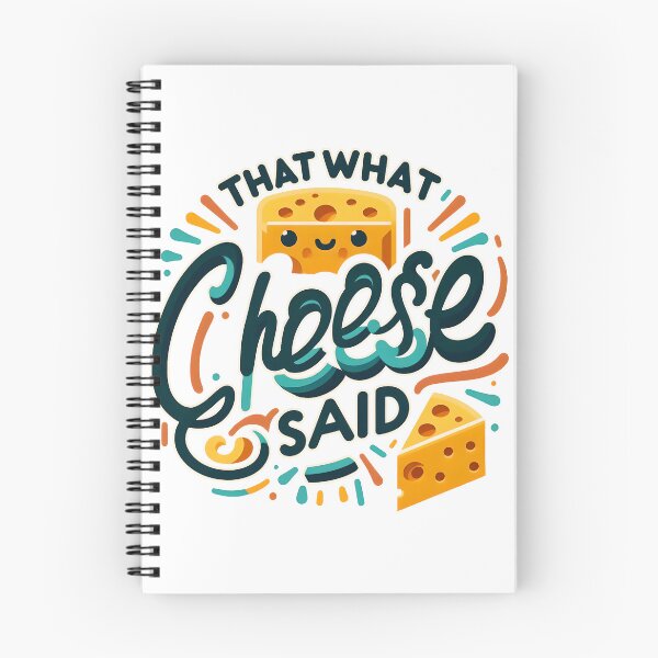 Item preview, That what cheese said, typography designed and sold by maxmaj.