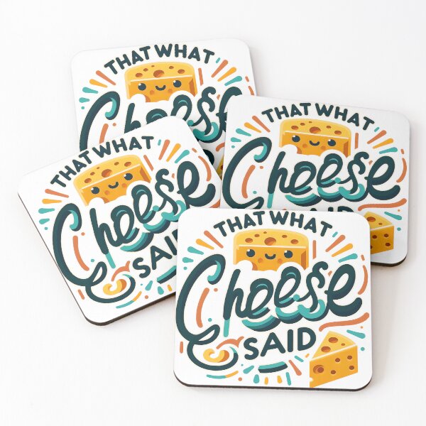 Item preview, That what cheese said, typography designed and sold by maxmaj.