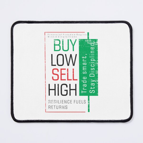 Item preview, stock market motivational designed and sold by CropWear.