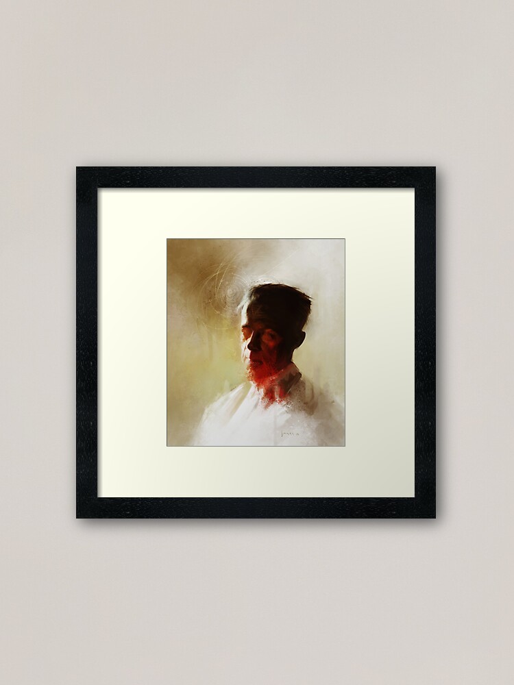 Alternate view of Heisenberg Framed Art Print