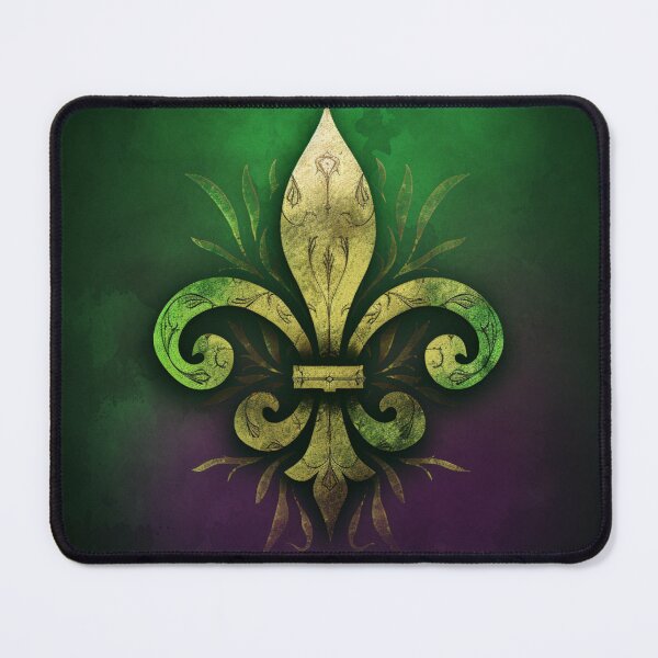 Item preview, Fleur De Lis | Green and Purple Forest designed and sold by willdunphey.