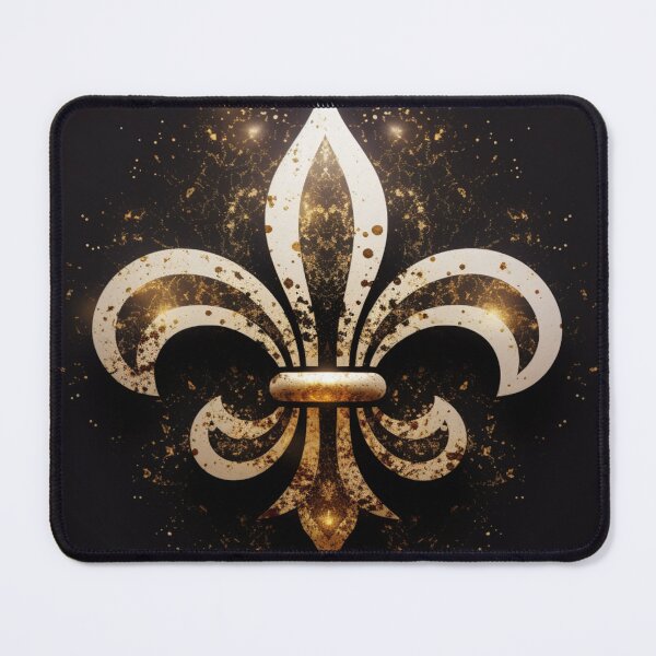 Item preview, Fleur De Lis | Black & Gold Victory designed and sold by willdunphey.