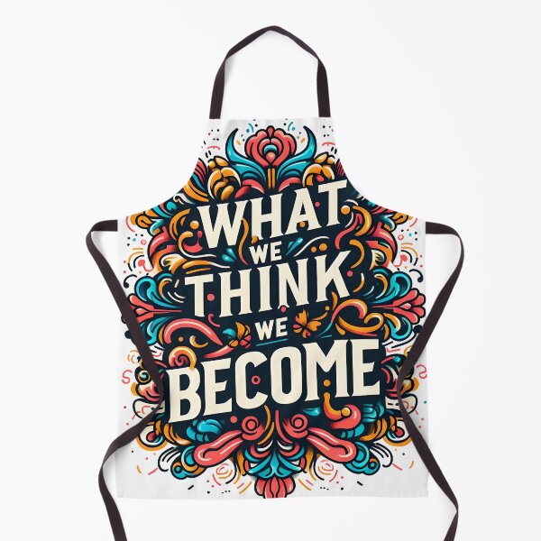 Item preview, What we think we become, typography designed and sold by maxmaj.