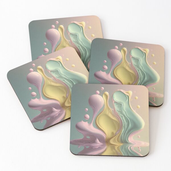 Item preview, Pastel  droplets designed and sold by Foxlindesigns.
