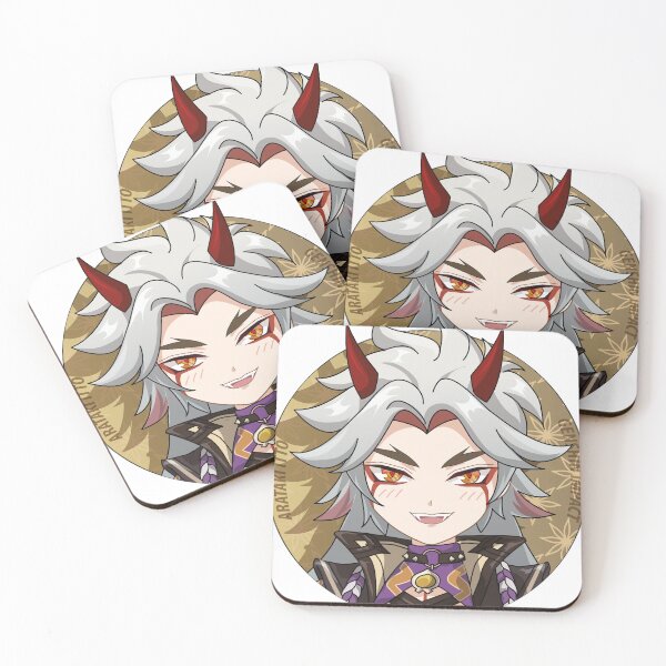 Item preview, Arataki Itto Genshin Impact fanart by HOROHARO designed and sold by H O R O H A R O.