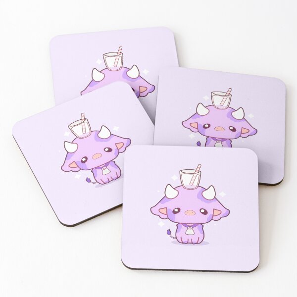 Item preview, Purple chibi cow art designed and sold by Unmeiartist.