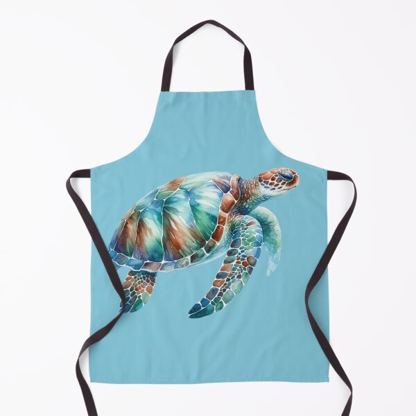 Item preview, Watercolor Sea Turtle designed and sold by critterpatchusa.