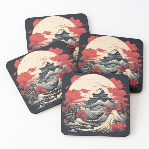 Item preview, Japanese Mystical Landscape designed and sold by dudeseank.