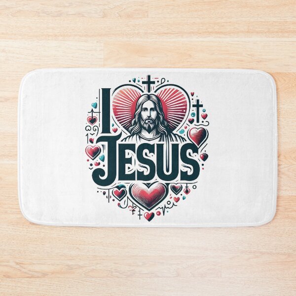 Item preview, I LOVE JESUS designed and sold by MegzDesign.
