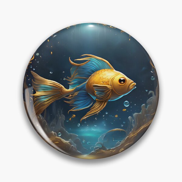 Item preview, Cute Funny Goldfish designed and sold by TheArtOfPat.