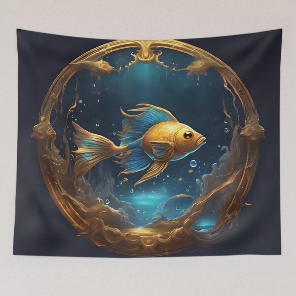 Item preview, Cute Funny Goldfish designed and sold by TheArtOfPat.