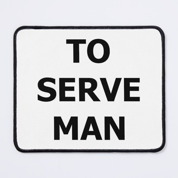 Item preview, Bender's "To Serve Man" apron designed and sold by cubiclecoma.