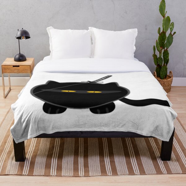 Item preview, Chibi Misfit Ninja Cat - Cute Minimalist Cartoon designed and sold by RaphicSentry.