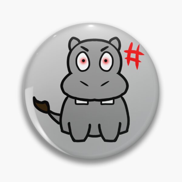 Item preview, Angry Hippo designed and sold by daybreak1993.