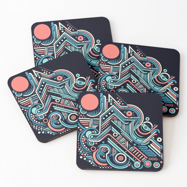 Item preview, Lines & Shapes designed and sold by Bones-Makes-Art.