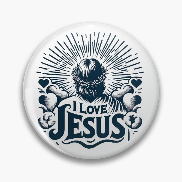 Item preview, I LOVE JESUS designed and sold by MegzDesign.