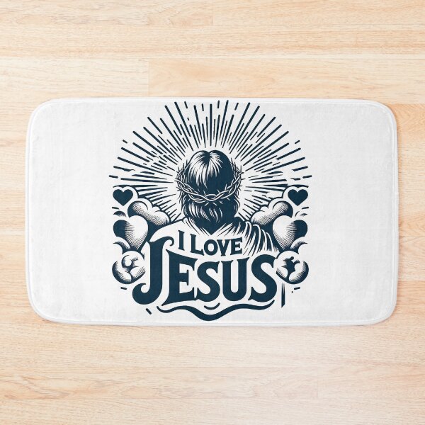 Item preview, I LOVE JESUS designed and sold by MegzDesign.