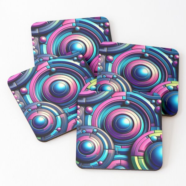 Item preview,  Abstract Mechanical Artistry Rainbow Design Volume 4 designed and sold by mymagicstoreus.