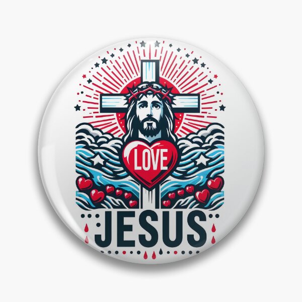 Item preview, I LOVE JESUS designed and sold by MegzDesign.