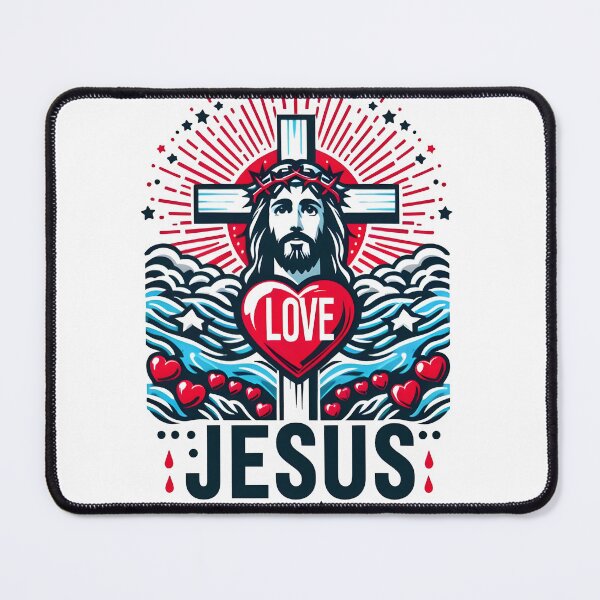 Item preview, I LOVE JESUS designed and sold by MegzDesign.