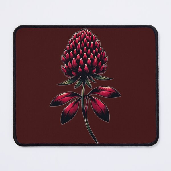 Item preview, Crimson Clover Flower - Crimson and Clover designed and sold by AmberRoseWrites.