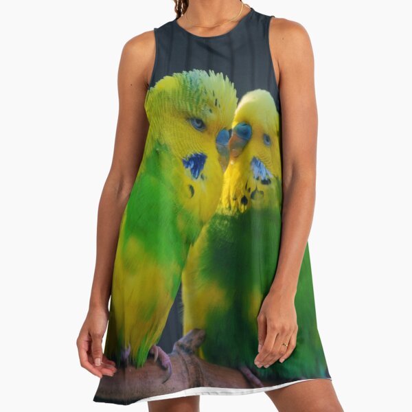 Green Parakeets" A-Line Dress for Sale by TheAnimalZ00 | Redbubble Green Parakeets" A-Line Dress for Sale by TheAnimalZ00 | Redbubble