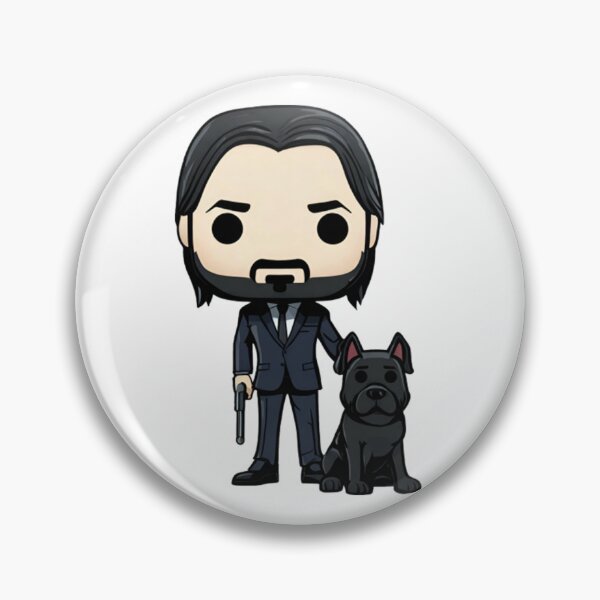 Item preview, John Wick Chibi Funny designed and sold by EstherGregor.
