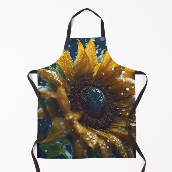 Aperçu de l'œuvre Pretty Sunflower Pattern créée et vendue par TheArtOfPat.