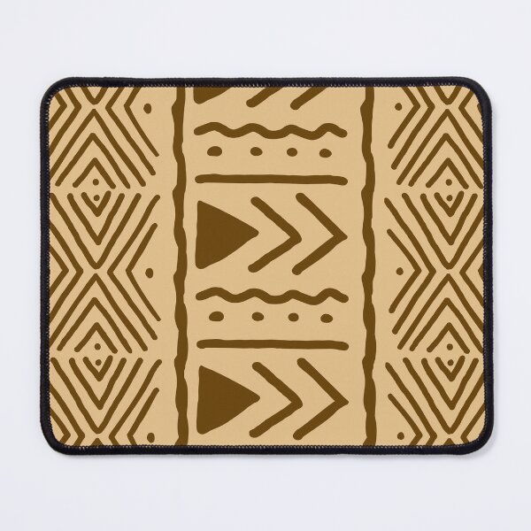 Item preview, Tan and Brown African Bogolan Design designed and sold by funkyvibes.
