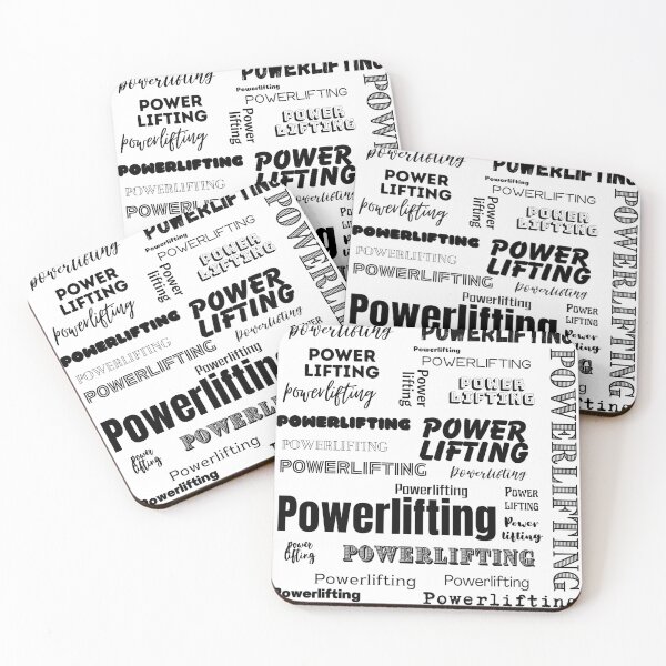 Item preview, Powerlifting-Powerlifting-Powerlifting designed and sold by Custom-Print.