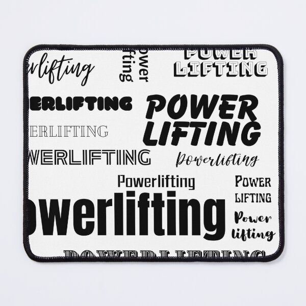 Item preview, Powerlifting-Powerlifting-Powerlifting designed and sold by Custom-Print.