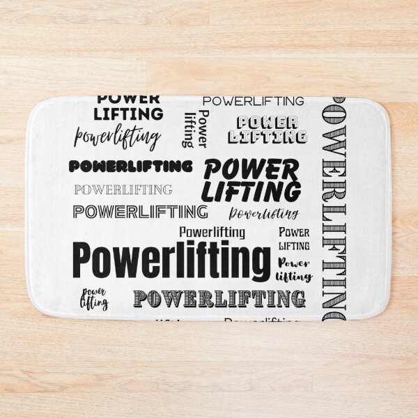 Item preview, Powerlifting-Powerlifting-Powerlifting designed and sold by Custom-Print.